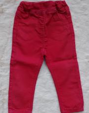 Jeans rose bordeaux 18 mois 