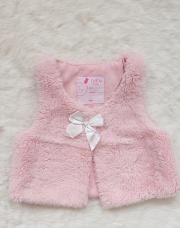 Boléro rose bonbon 18 mois 