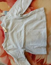 Blouse bleu ciel - trop belle tao - 3 mois 