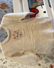Robe tricot beige  marie orchestra 3 mois 