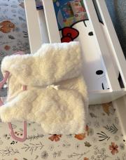 Gilet fausse fourrure blanc - 3 mois 