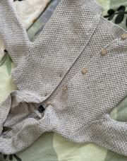 Gilet capuche kiabi beige 4 ans 