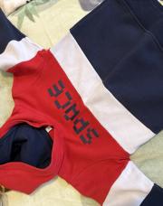 Sweat bleue rouge blanc 