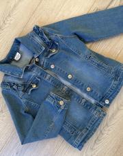 Veste en jeans fille 8 ans