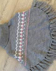 Poncho hiver fille 4 ans