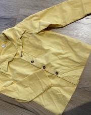 Chemise jaune longues manches garçon 5 ans