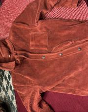 Chemise velours brun JBC T 86