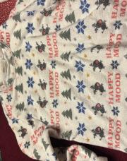 Pull de Noël Zara petits motifs 9/12 mois 