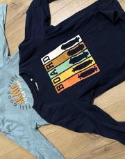 Lot de 2 t-shirt garçon longues manches 5 ans