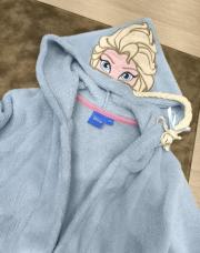 Peignoir bleu reine des neiges 4-5 ans
