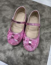 Ballerines fuschia paillettes taille 32