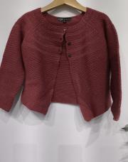 Gilet bordeaux c&a 6 ans