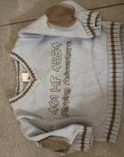 Pull bleu ciel playing adventure taille 62