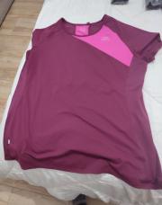Tee short mauve