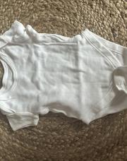 Body manches courtes blanc 