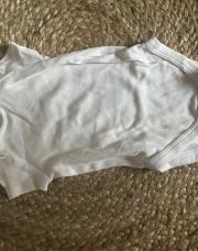 Body manches courtes blanc