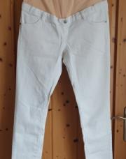 Jeans grossesse blanc prema  L 