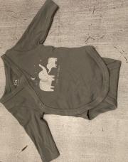 Body longue manche C&A 56 cm 0-1 mois