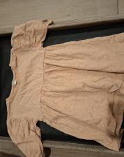 Robe beige a pois 9 mois