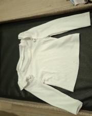 Blouse blanche 9 mois