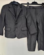 Costume gris  taille 104 