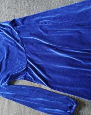 Robe bleu paillettes 