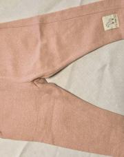 Legging rose à brillants