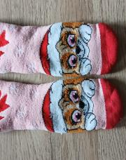 Chaussettes de Noël Stella roses