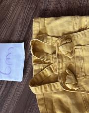 Robe 6 mois jaune salopette 