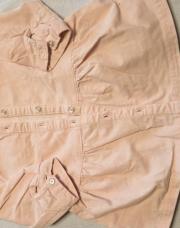 Robe rose velours chat