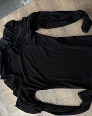 Blouse noire ouvert épaule S 