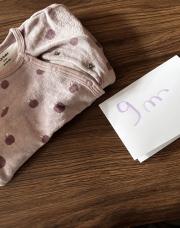 Pyjama 9 mois rose kiabi 