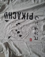 T shirt Pikachu S blanc