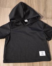 T-shirt a Capuche noir (12-18m)Shein