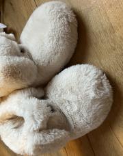 Pantoufles fourrure tête de lapin - 30/31