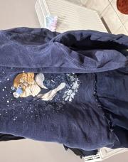 Pyjama pantalon SM bleu cigne 2ans