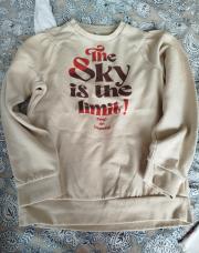 Pull couleur chocolat rouille taille 146..152