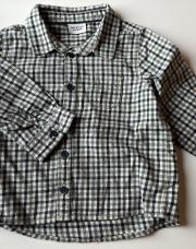 Chemise à carreaux tape à l’œil 18M/80cm