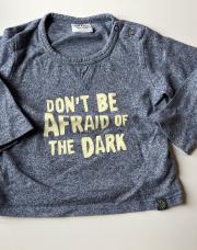 Sweat manches longues gris tape à l’œil 18m/80cm