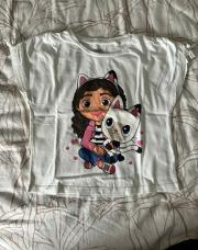 T shirt c&a gaby chat 5ans 