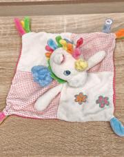 Doudou Licorne 