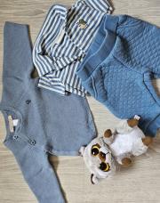 Lot gilet, body et pantalon obaibi/bel et bo
