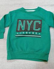 pull hivert vert NYC 3ans/98