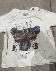 T-shirt ikks 3 mois blanc 