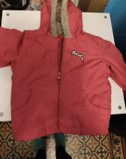 manteau rose puma