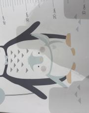 Coussin change pingouin 