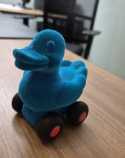 Canard roulant mousse 