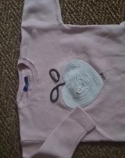 Pull rose Okaidi 104cm