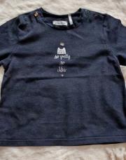 Blouse ML bleu IKKS 18 mois 