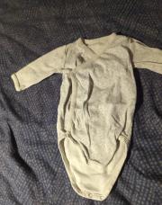 Body longues manches petites fleurs 6 mois